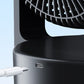 🍃🖥️ Smart LED Display Desk Fan – Smart Digital Display, Ultra-Quiet – Cash on Delivery ✅
