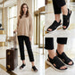 👡🌬️ Women's Breathable Knit Platform Sandals – Lightweight Heel – Pay on Delivery ✨✅
