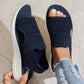 👡🌬️ Women's Breathable Knit Platform Sandals – Lightweight Heel – Pay on Delivery ✨✅