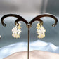 ✨🌸 Sparkling Floral Cluster Hoop Earrings – Crystal flowers arranged in a delicate, graceful cluster – Cash on Delivery ✅
