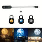 🌌🌙 USB нощна лампа с проектор Galaxy Moon – въртящо се звездно небе, успокояваща атмосфера за сън – плащане при доставка ✨✅