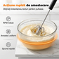 🥚 Bătător Oua Manual Inox: Semiautomat, Eficient! ✨