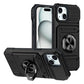 ✨ Husa Anti-Șoc Full-Body cu Inel și Suport pentru Carduri, Exclusivă pentru iPhone 📱💜🛡️