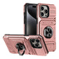 ✨ Husa Anti-Șoc Full-Body cu Inel și Suport pentru Carduri, Exclusivă pentru iPhone 📱💜🛡️
