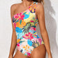 🔥 S-2XL 🍀 Costum de baie dintr-o singură piesă, cu o singură bretelă, pentru femei 🏖️👙