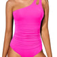 🔥 S-2XL 🍀 Costum de baie dintr-o singură piesă, cu o singură bretelă, pentru femei 🏖️👙