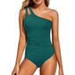 🔥 S-2XL 🍀 Costum de baie dintr-o singură piesă, cu o singură bretelă, pentru femei 🏖️👙