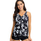 Women's Tummy Control Two Piece Tankini Swimsuit