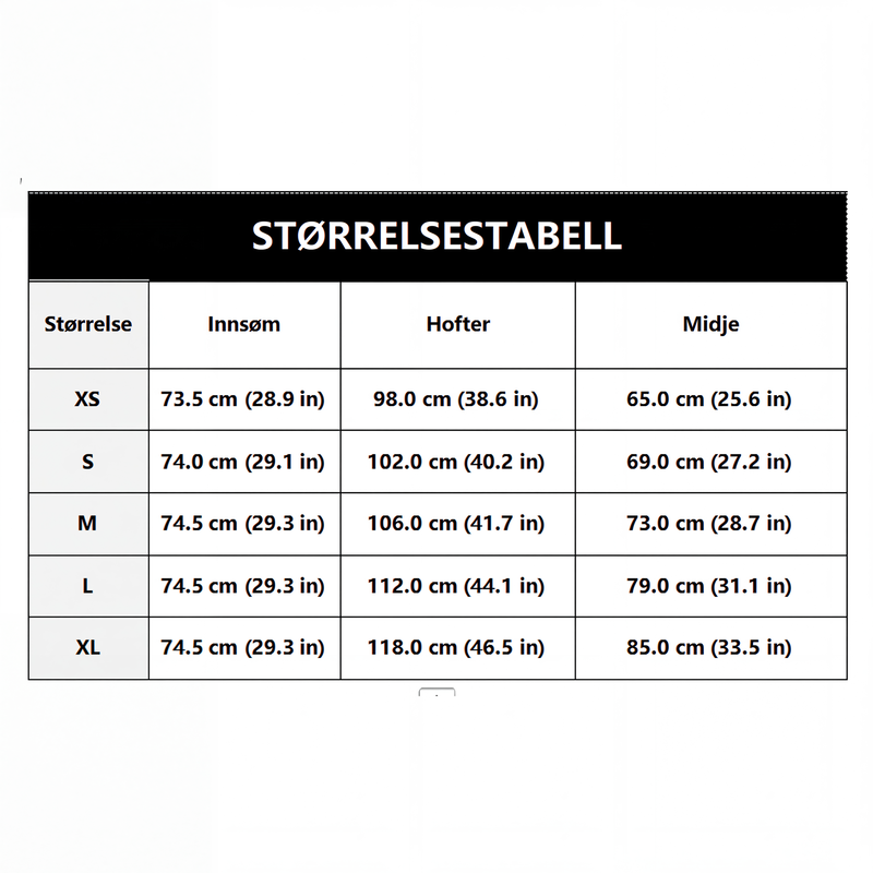 Uformelle høybente rettbukser for kvinner-7