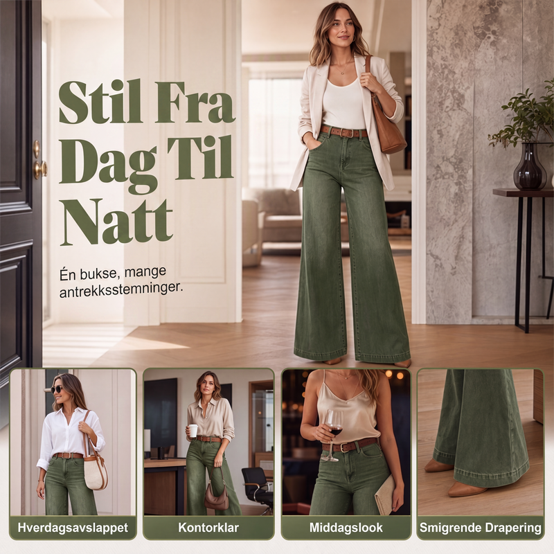 Benforlengende vide jeans-2