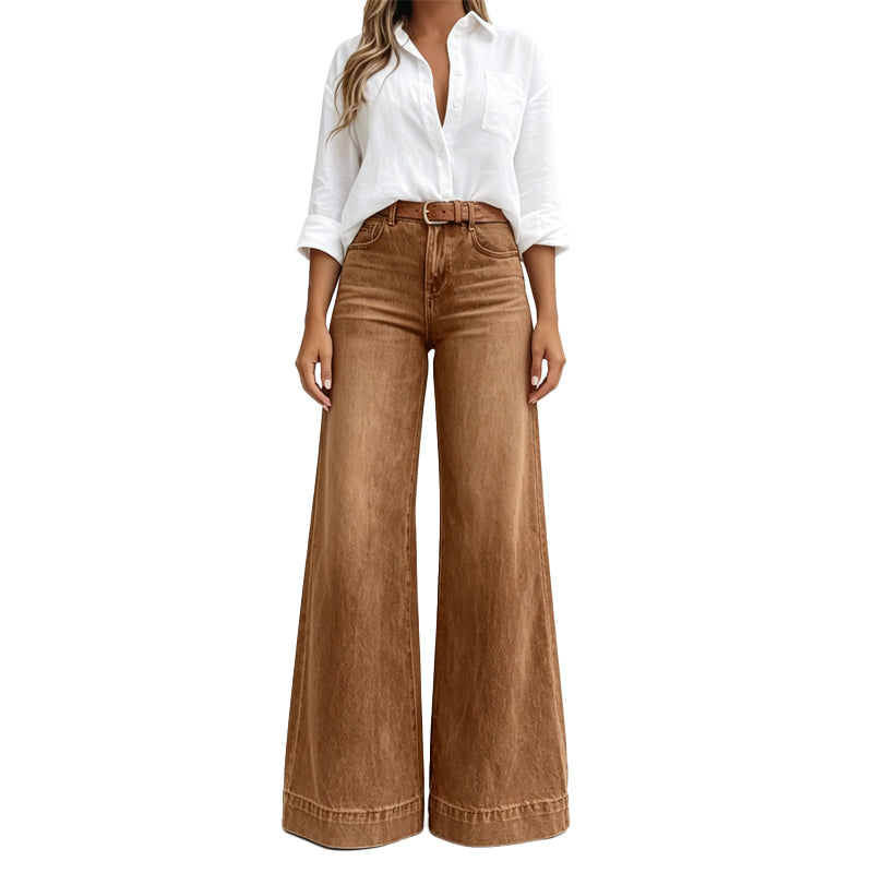 Benforlengende vide jeans-9