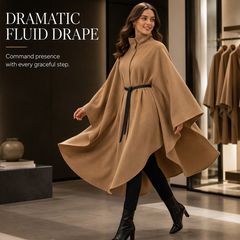 ✨ Tidløs eleganse | Damekåpe med ståkrage ⚡ Gratis frakt-1