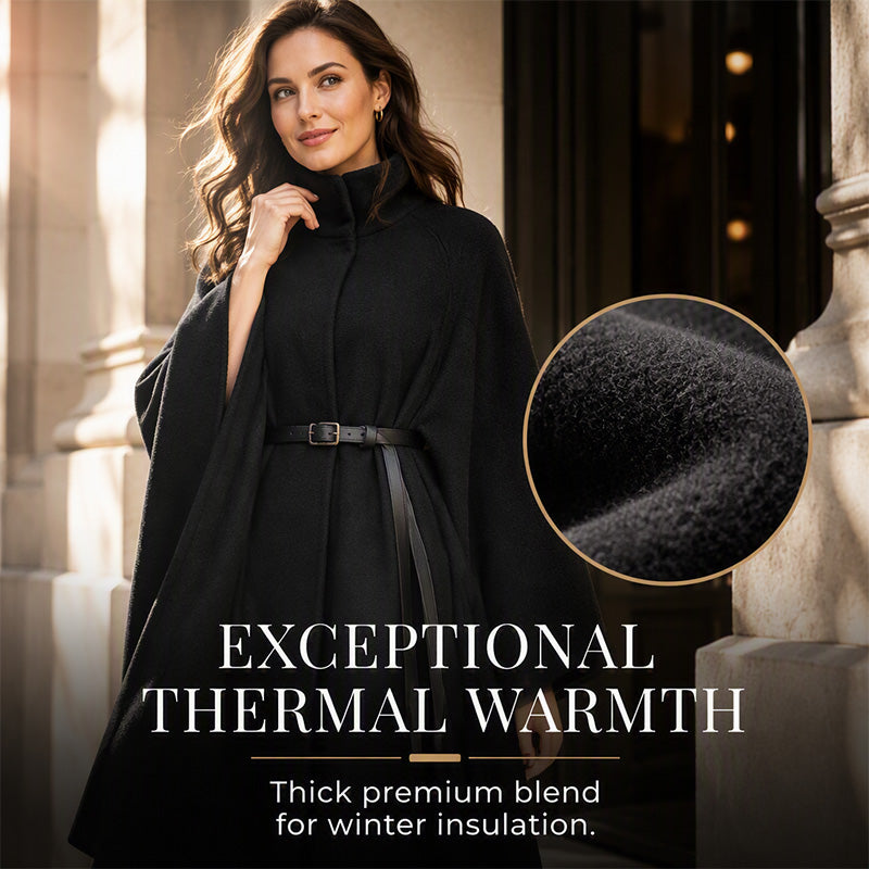 ✨ Tidløs eleganse | Damekåpe med ståkrage ⚡ Gratis frakt-6