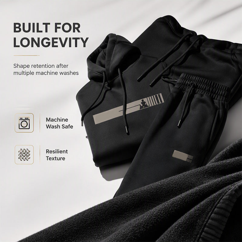 ✨Hettegenser og joggebukse for menn – 2-dels sett – Koselig, komfortabel og uanstrengt casual-3