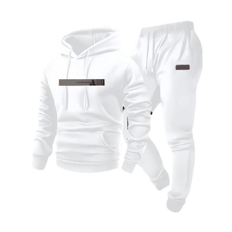 ✨Hettegenser og joggebukse for menn – 2-dels sett – Koselig, komfortabel og uanstrengt casual-13