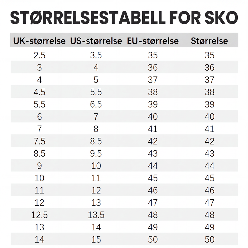 Lette uformelle gåsko for kvinner-6
