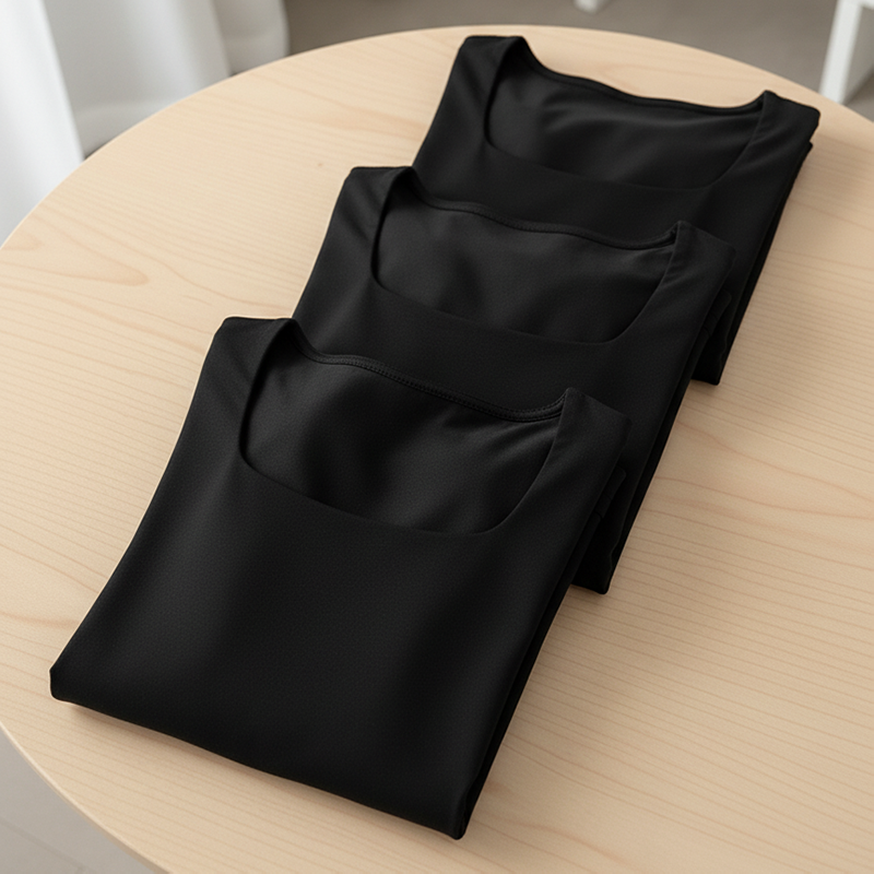 ✨ Jumpsuit med Firkantet Hals & Vide Ben – Elegant, Smigrende & Komfortabel-13