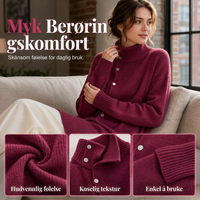 Koselig og elegant cardigan for kvinner-3