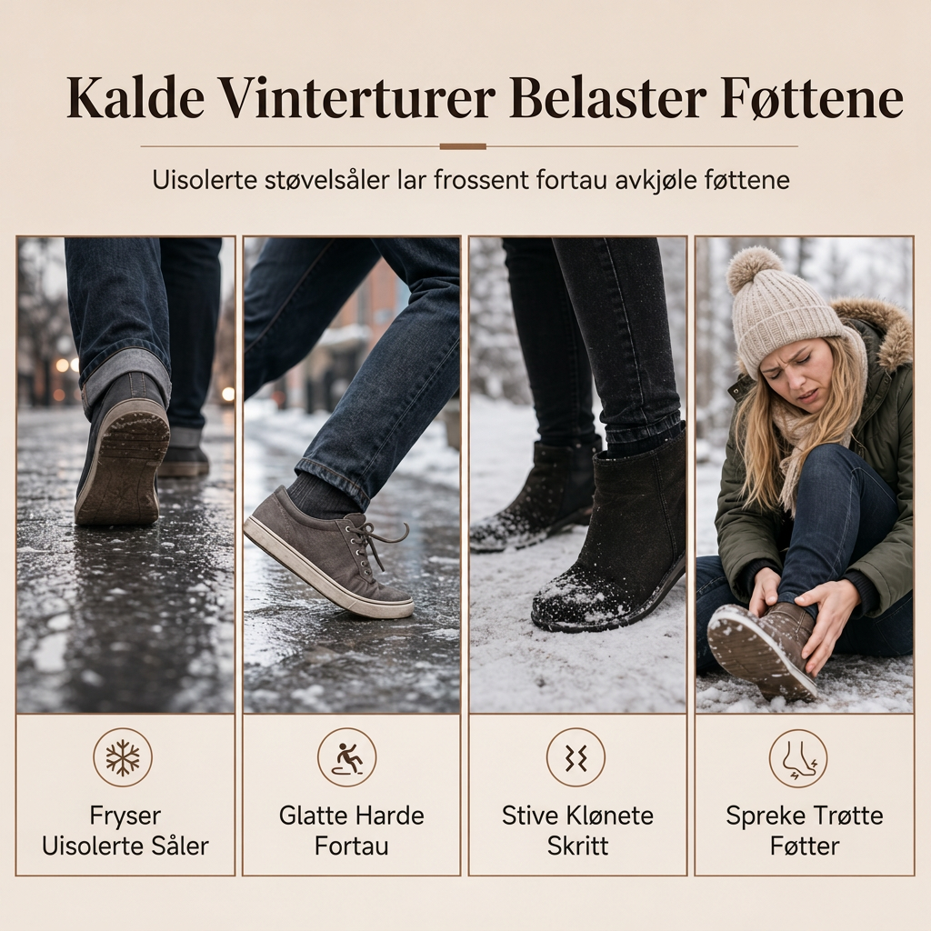 Fôrede vinter-Marinestøvler for kvinner-1