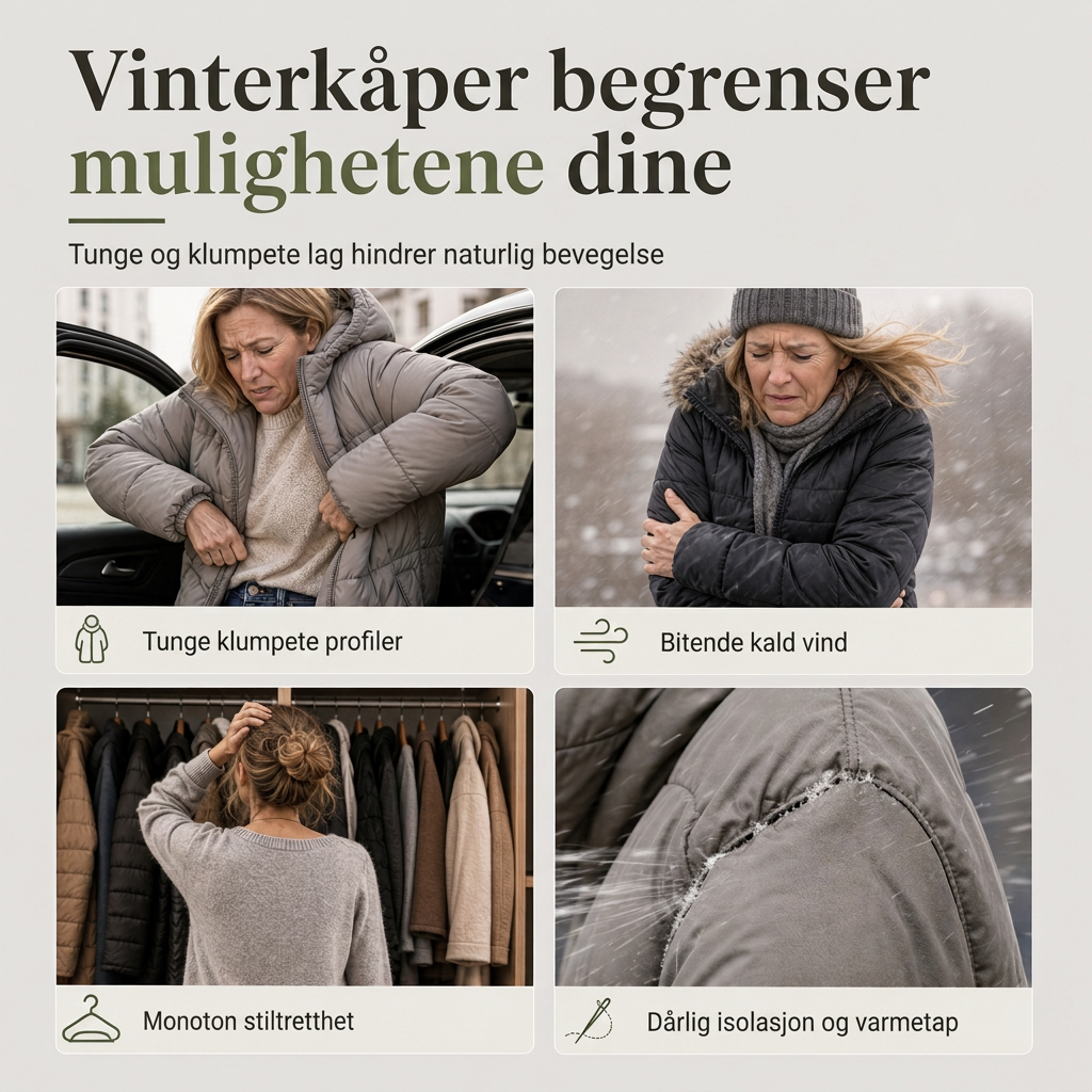 Vendbar, polstret slank kåpe med hette-1