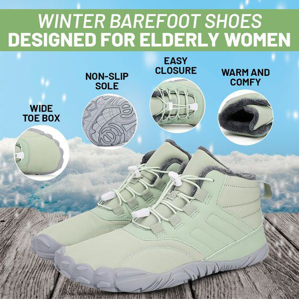Sklisikre og vanntette vinter barfot sko (Unisex)-1