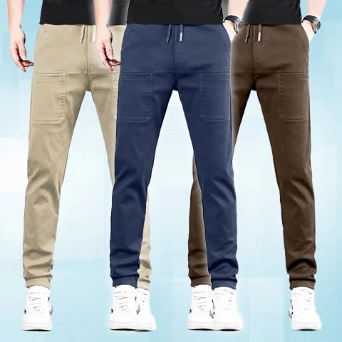 🔥VARMT SALG 49% RABATT🥰 MultiPants - slitesterke cargobukser med høy stretch og flere lommer-11