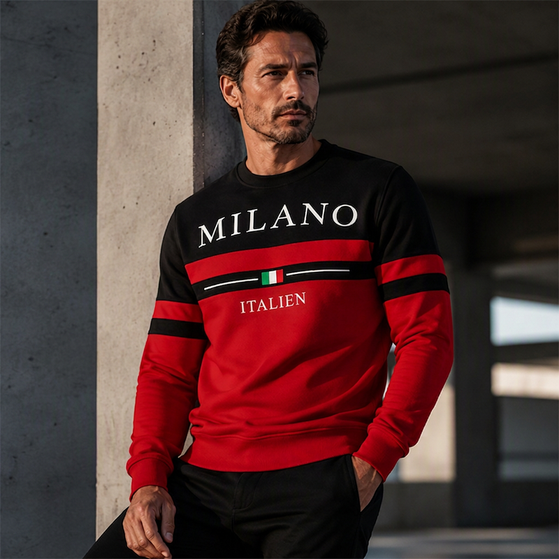 Gensere med trykk for menn, Milano Italia-3