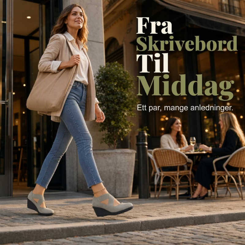 Kileformede flatsko for kvinner, pådragsvennlige og komfortable-7