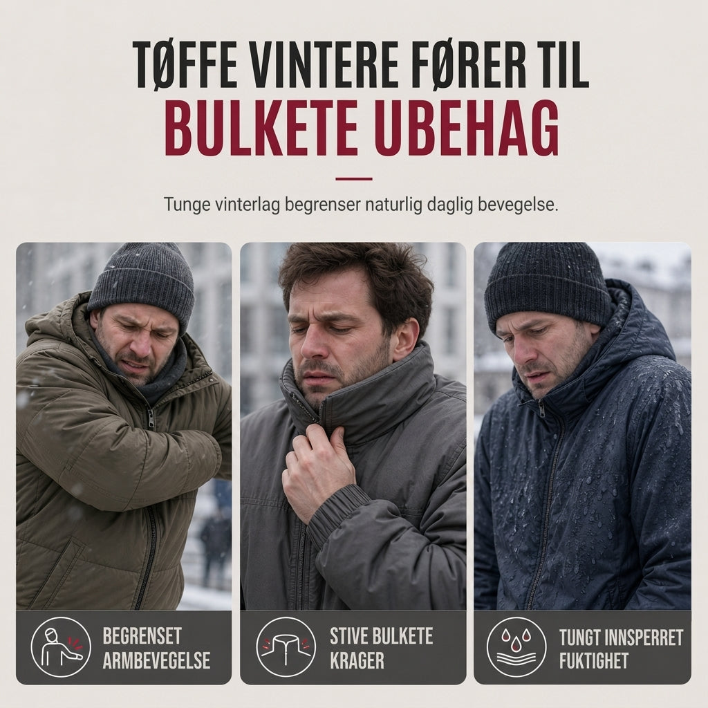 Unisex vendbar varm glidelåskjakke med stående krage-1