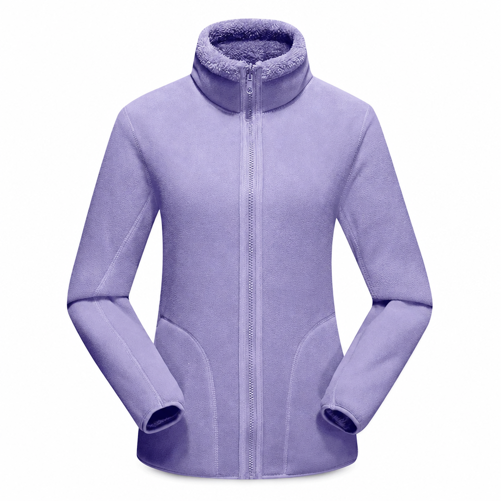 Unisex vendbar varm glidelåskjakke med stående krage-8