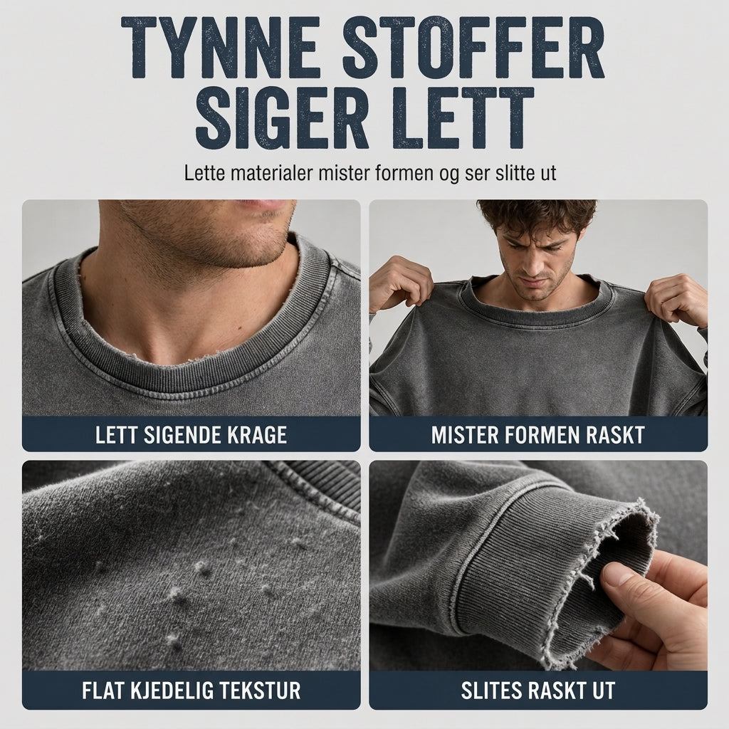 Gensre i vintage-stil, løstsittende og uformell for menn-1