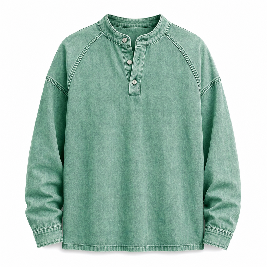 Gensre i vintage-stil, løstsittende og uformell for menn-14