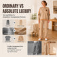 Dame casual sweatshirt og vidbuksesett-2