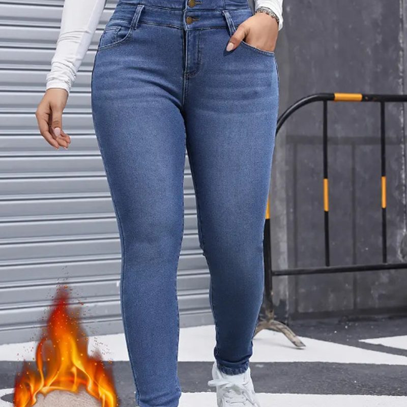 Varma casual jeans for damer-3