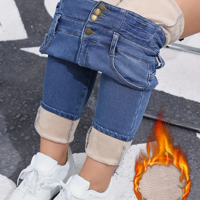 Varma casual jeans for damer-6