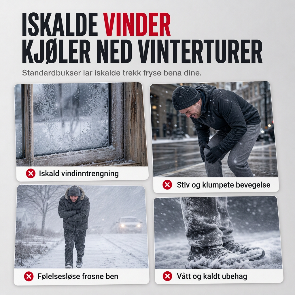 Unisex tykke varme fleecebukser-1