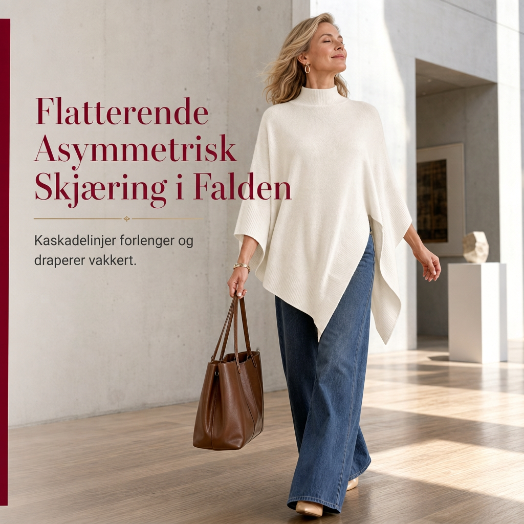 Elegant løsvevd sjal i ensfarget for kvinner-2