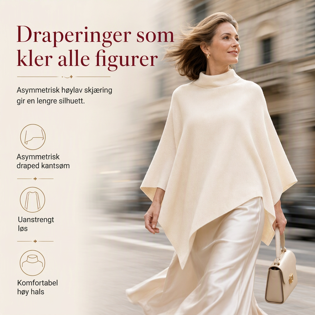 Elegant løsvevd sjal i ensfarget for kvinner-4