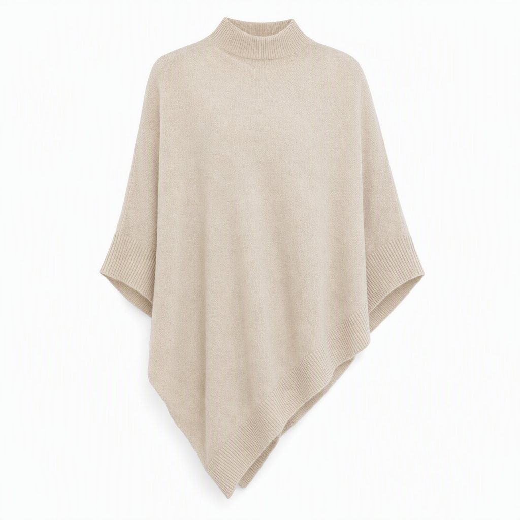 Elegant løsvevd sjal i ensfarget for kvinner-12