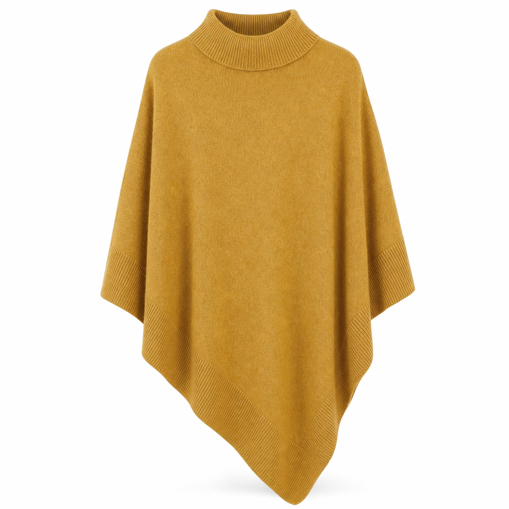 Elegant løsvevd sjal i ensfarget for kvinner-11