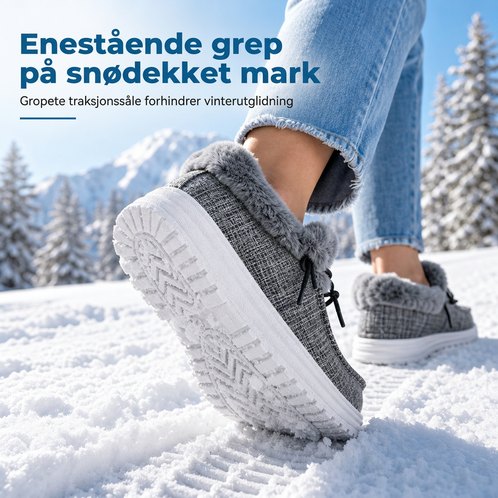 Uformelle vintersko med glideløs passform for kvinner-3