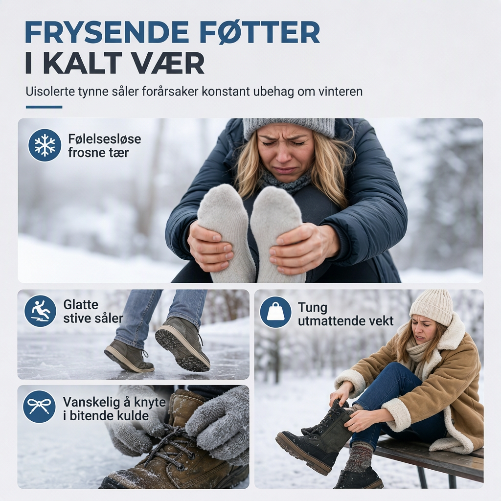 Uformelle vintersko med glideløs passform for kvinner-1