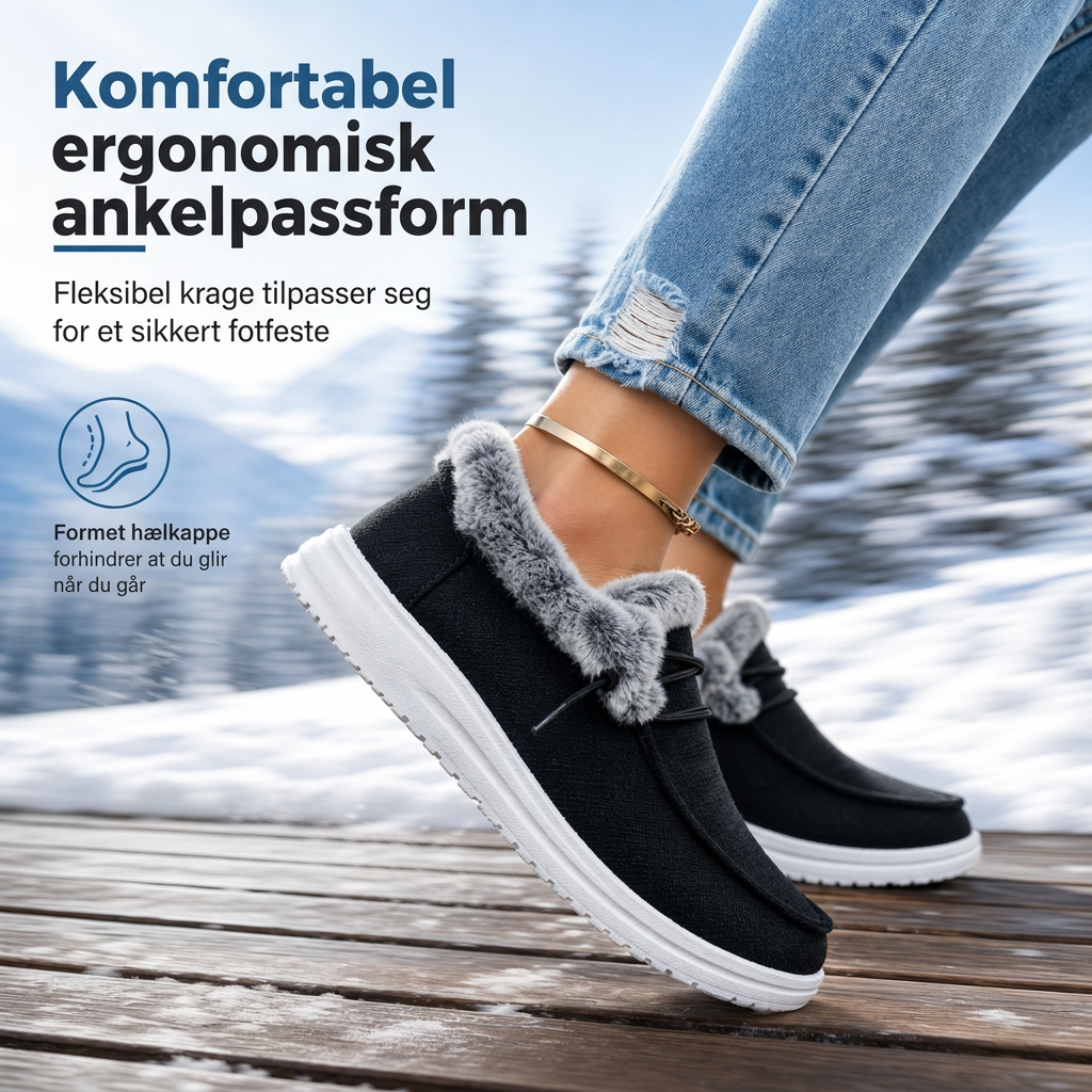 Uformelle vintersko med glideløs passform for kvinner-5
