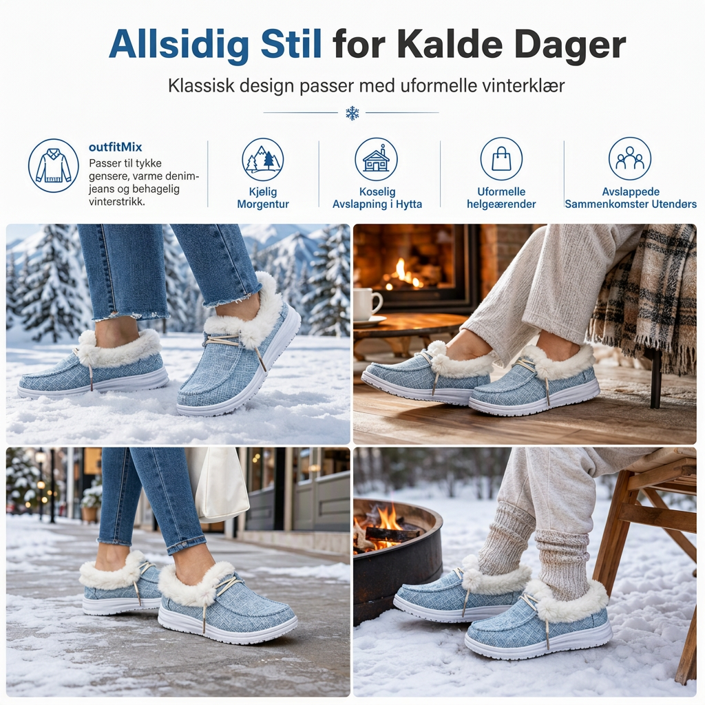Uformelle vintersko med glideløs passform for kvinner-6