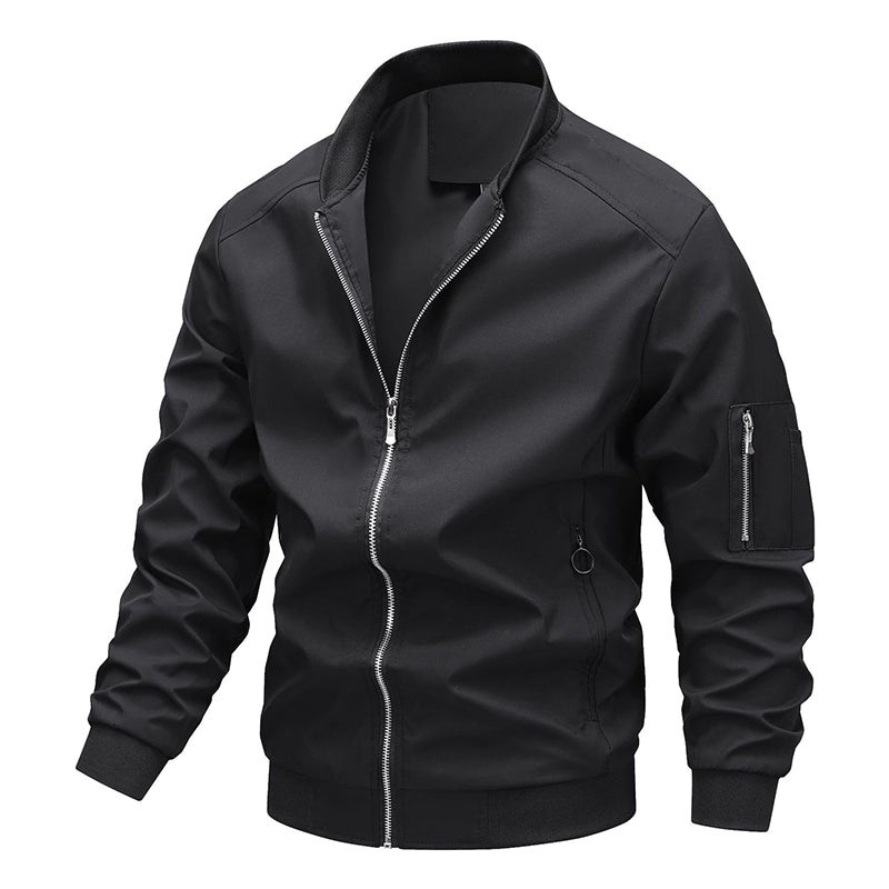 Utendørs casual bomberjakke for menn-8