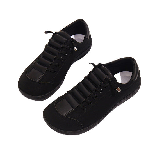 Lette sneakers for damer med bred tåboks