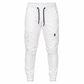 Uformelle ensfargede cargo-joggebukser for menn-8