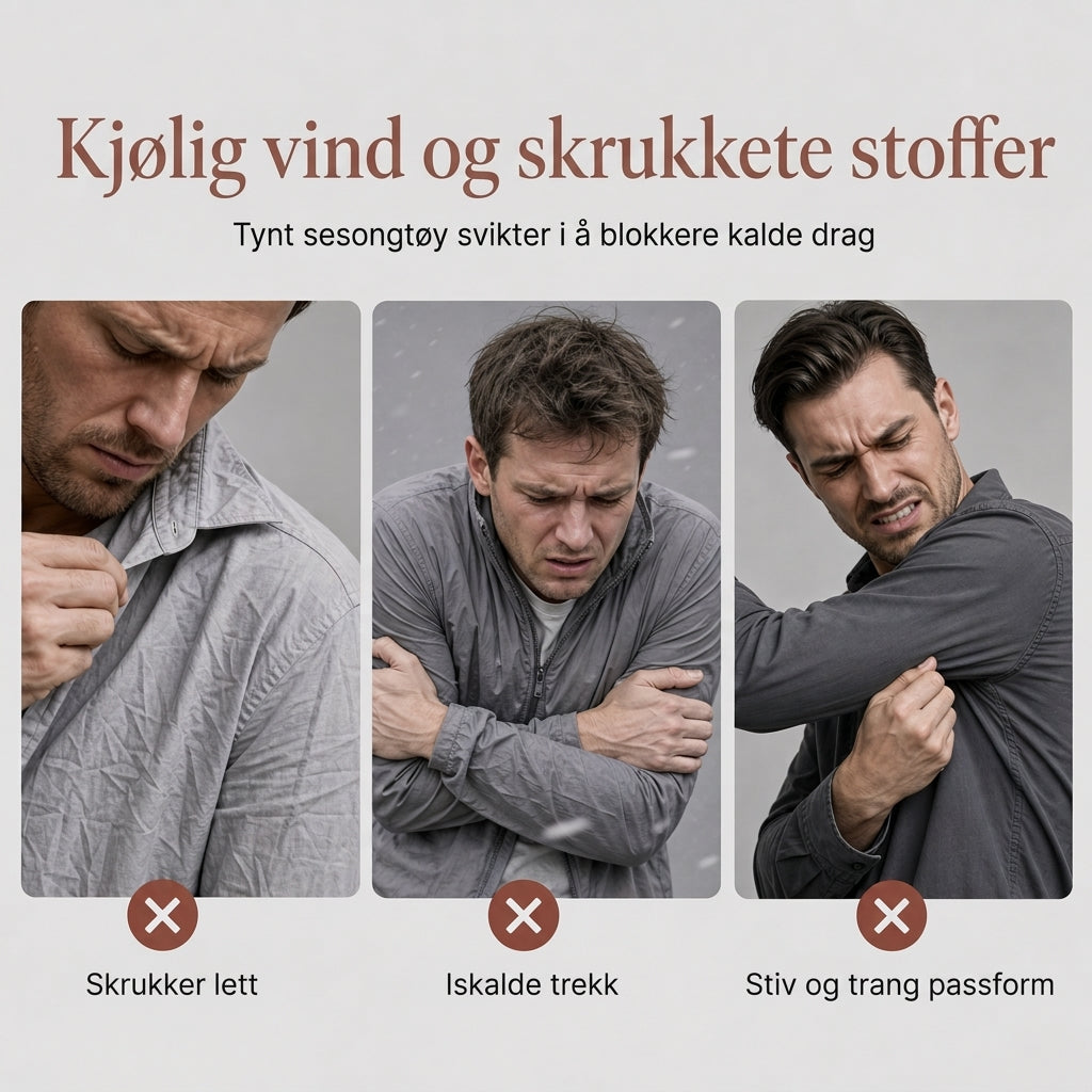 Avslutningsflanellskjorte i ruter for herrer-1