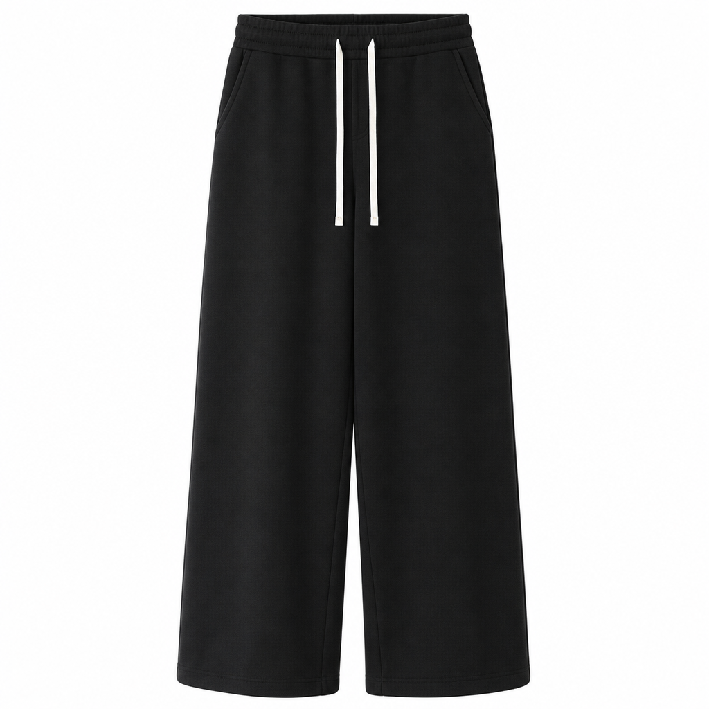 Løstsittende treningsbukser med snøring til menn, casual stil-9