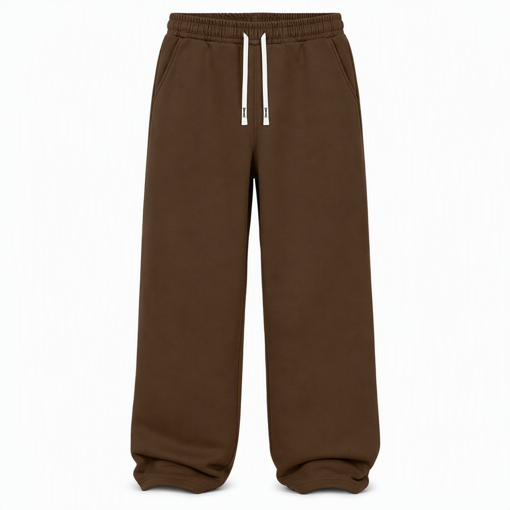 Løstsittende treningsbukser med snøring til menn, casual stil-12